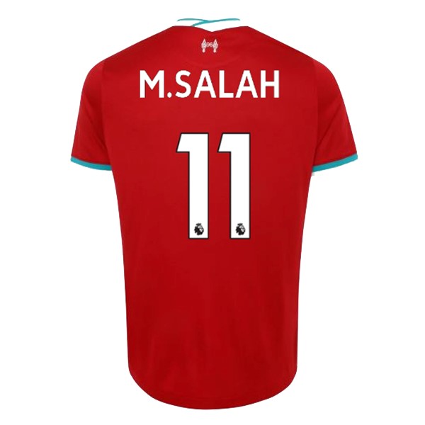 Camiseta Liverpool NO.11 M.Salah 1ª 2020-2021 Rojo